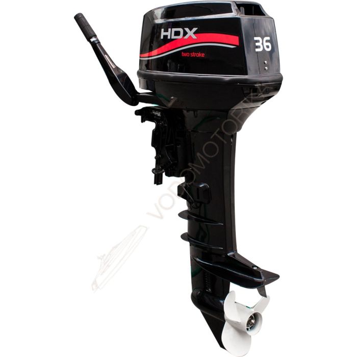 Лодочный мотор HDX T 36 JBMS 36 л.с двухтактный