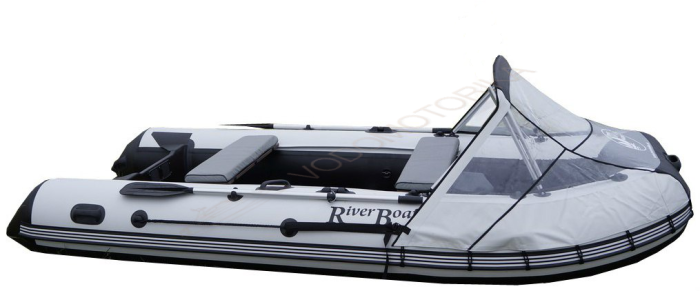 Носовой тент прозрачный Riverboats RB 280-300