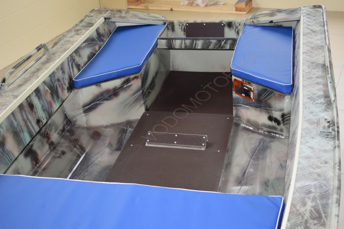 Алюминиевая лодка Wellboat-37