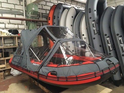 Комбинированный тент трансформер Riverboats RB 390-430 и RB 390-430 НДНД