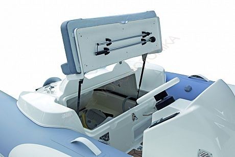 Лодка надувная ZODIAC Yachtline deluxe NEO 340 ( с синими вставками )