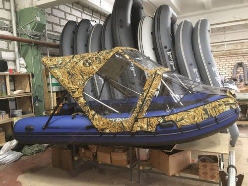 Комбинированный тент трансформер Riverboats RB 390-430 и RB 390-430 НДНД