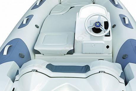 Лодка надувная ZODIAC Yachtline deluxe NEO 340 ( с синими вставками )