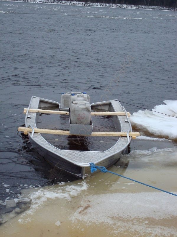Алюминиевая лодка Wellboat-37