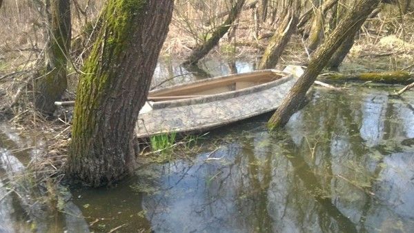 Лодка пластиковая Aquatrim Скрадок 320