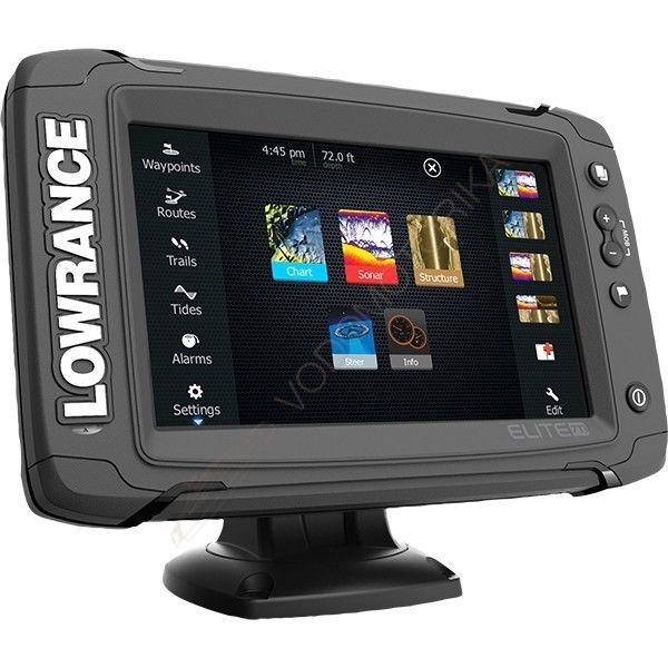 Эхолот-картплоттер Lowrance Elite-7Ti Mid/High/TotalScan™ (000-12419-001 или 000-14518-001)