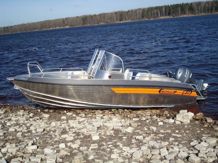Алюминиевая лодка Wellboat 51 DC