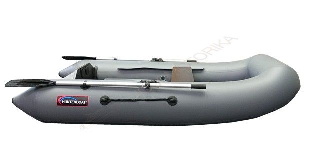 Лодка Хантер 240 (серый)