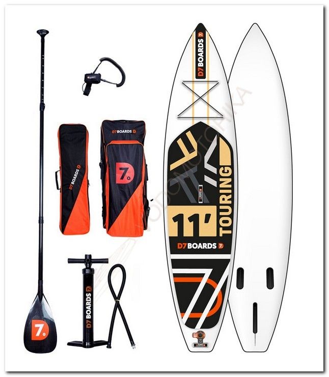 Надувная доска для SUP серфинга D7 Boards Touring 11.0