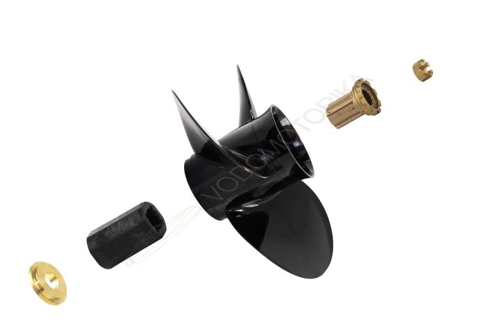 Винт гребной Tohatsu/Nissan 60-140;3x13-1/4x17, сменная втулка, BaekSan