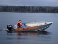 Алюминиевая лодка Wellboat-42 NexT консоль Алюминиевая лодка Wellboat-42 NexT консоль