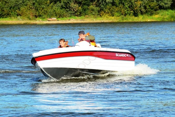 Алюминиевый катер SCANDIC HAVET 480 AL (белый)