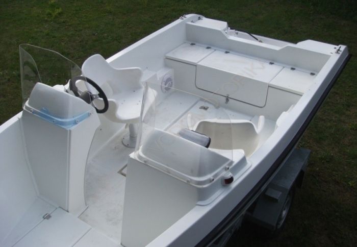 Алюминиевый катер SCANDIC HAVET 480 AL (белый)