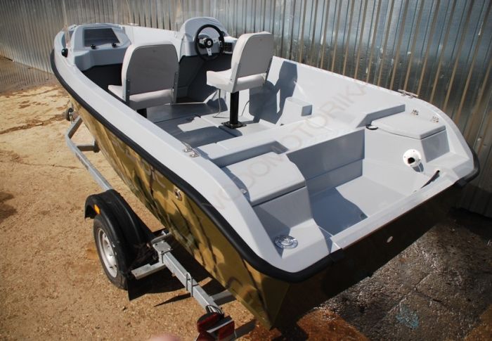 Алюминиевый катер SCANDIC HAVET 480 AL (зеленый камуфляж)