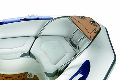 Лодка надувная ZODIAC Yachtline deluxe NEO 470 ( с синими вставками )