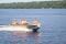 Алюминиевая лодка Wellboat 46 консоль
