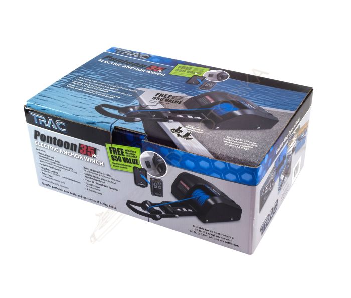 Лебедка якорная TRAC Pontoon 35 RC