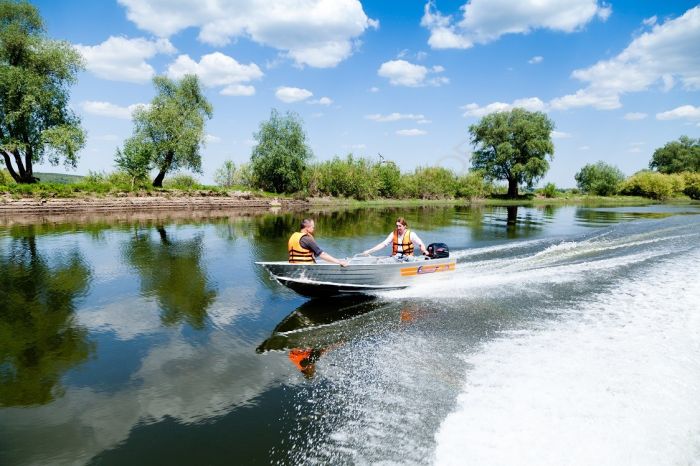Алюминиевая лодка Wellboat-37