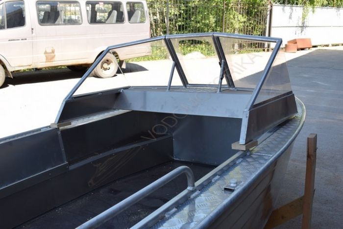 Алюминиевая лодка Wellboat 45M