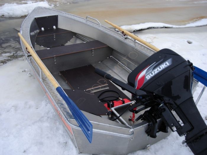 Алюминиевая лодка Wellboat-37