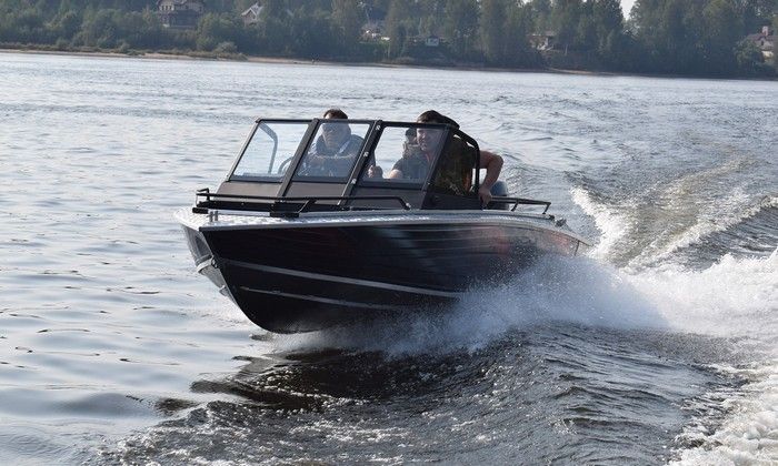 Алюминиевая лодка Wellboat 45АU