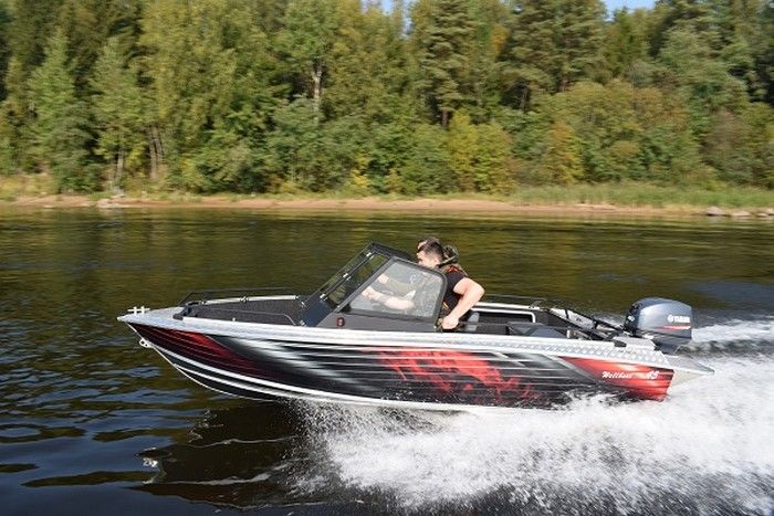 Алюминиевая лодка Wellboat 45АU