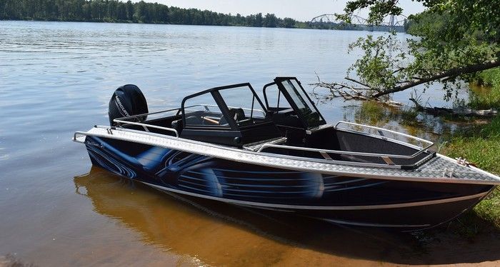 Алюминиевая лодка Wellboat 51