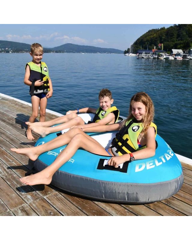Баллон буксировочный 2-местный Spinera Delta 2 Tube for 2 Persons Teal/Gray S21