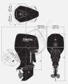 Лодочный мотор Tohatsu BFT200A LU 200 л.с. четырехтактный Лодочный мотор Tohatsu BFT200A LU 200 л.с. четырехтактный