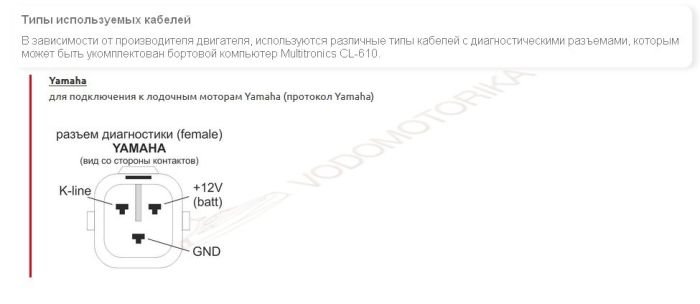 Бортовой компьютер Multitronics CL-610