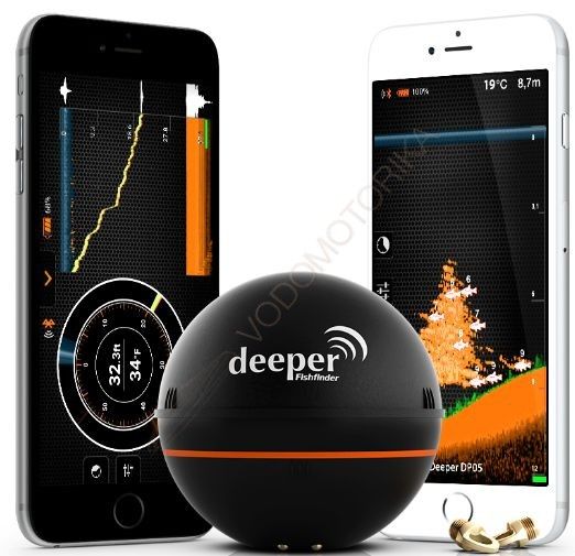 Портативный эхолот для смартфонов Deeper Smat Fishfinder