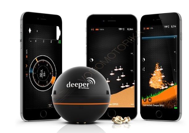 Портативный эхолот для смартфонов Deeper Smat Fishfinder