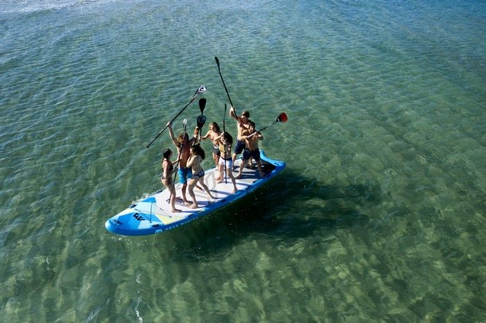 Доска SUP Aquamarina Mega - Group iSUP (5.5m/20cm) ( арт. BT-20ME )