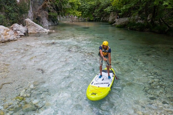 Доска SUP Aquamarina Rapid - White water iSUP (2.89m/15cm) ( арт. BT-20RP )