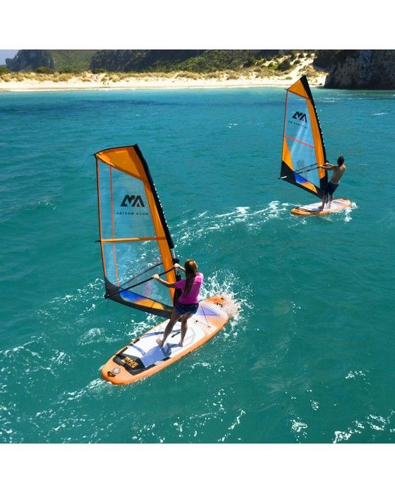Доска SUP для виндсерфинга Aquamarina Blade - Windsurf iSUP (3.2m/12cm) ( арт. BT-20BL )