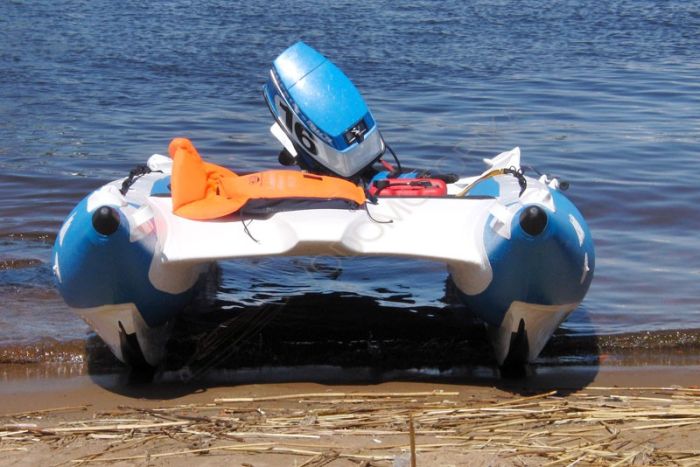 Надувной катамаран Badger FS 380 Blue&White