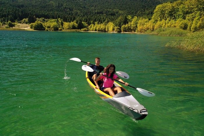 Каяк надувной двухместный Aquamarina Tomahawk AIR - K 440 2 ( арт. Air-K 440 )