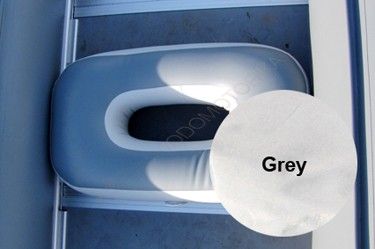 Сиденье надувное Badger Овал 85х43х20 см Grey
