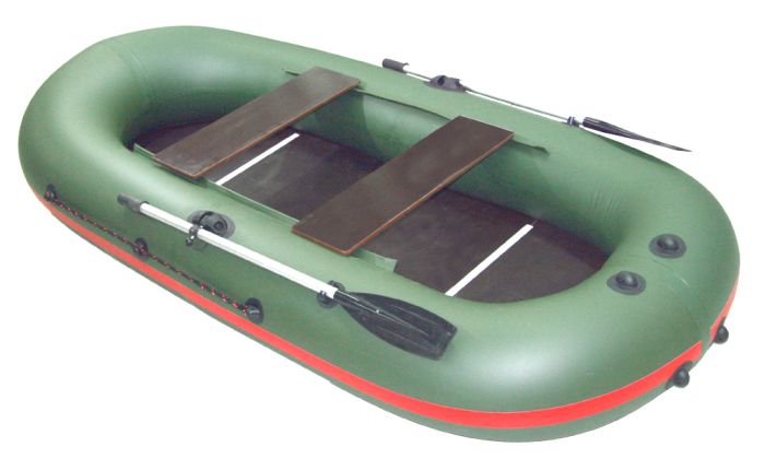 Лодка Мнев и К TUZ-320 (серый) с пайолами
