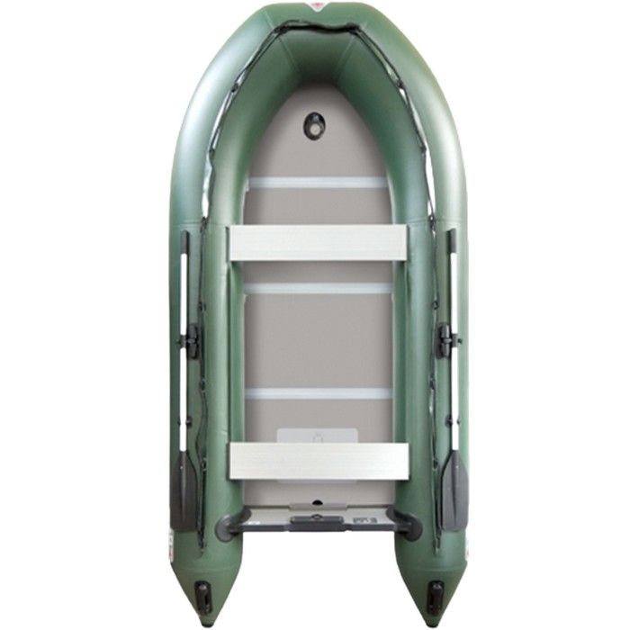 Лодка надувная YUKONA 300 TLK F (пайол-книжка) c килем ( зеленый )