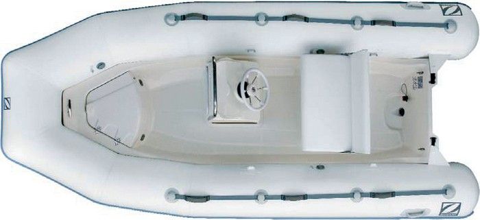 Лодка надувная ZODIAC Cadet 340 RIB NEO хайпалон-неопрен ( бело-серый )