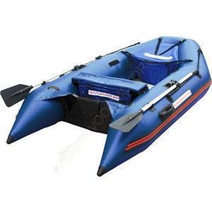 Лодка NISSAMARAN MUSSON 230 ( синий ) дерев. пол P/L