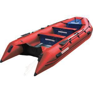 Лодка NISSAMARAN TORNADO 420 ( красный ) алюм. пол A/L