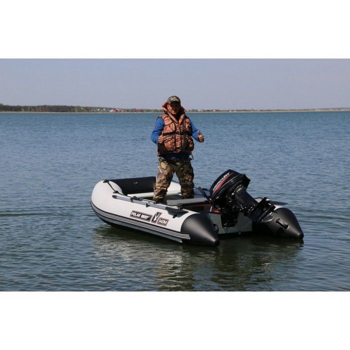 Лодка Polar Bird PB-340M НДНД Merlin (банки и танец из стеклокомпозита)