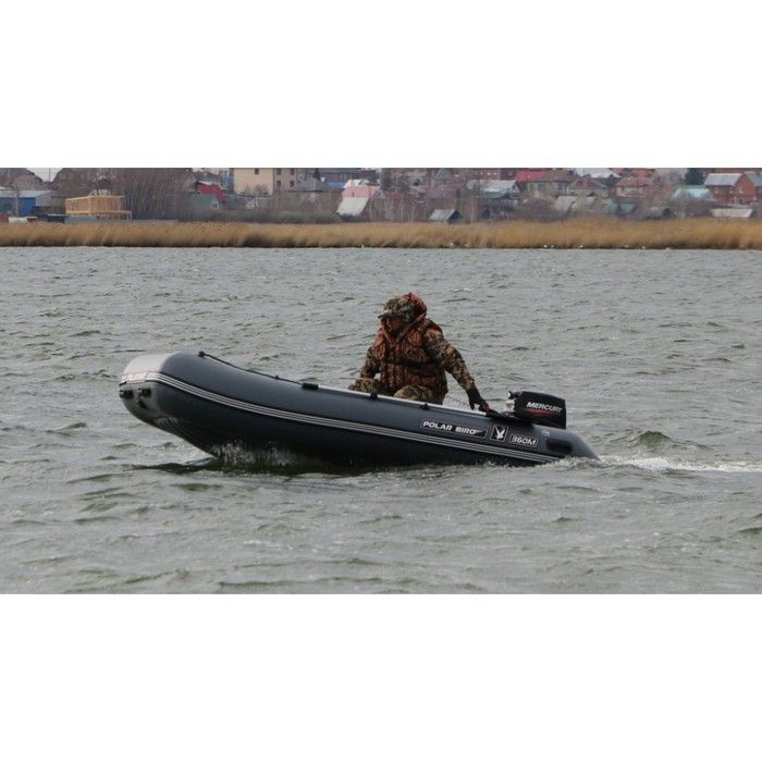 Лодка Polar Bird PB-360M НДНД Merlin (банки и танец из стеклокомпозита)