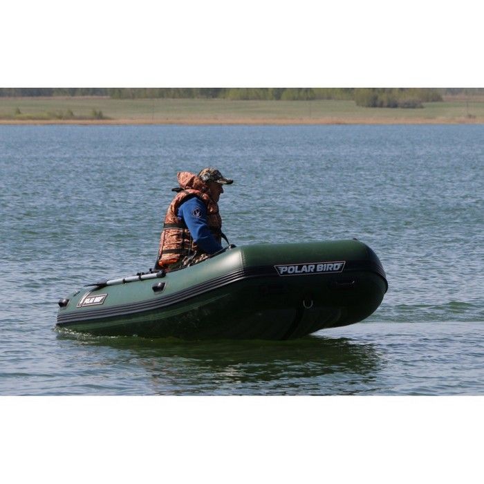 Лодка Polar Bird PB-385M НДНД Merlin (банки и танец из стеклокомпозита)