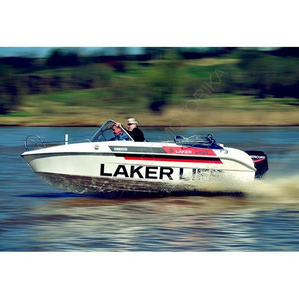 Лодка стеклопластиковая LAKER V450 Стандарт (белый)