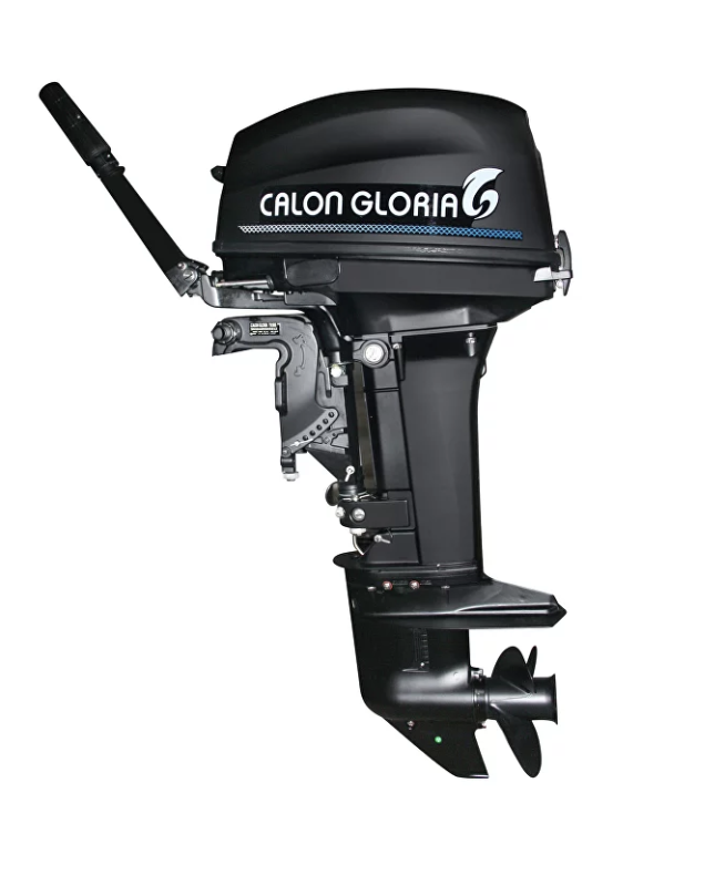 Лодочный мотор CALON GLORIA T9.9BS MAX (326 см2) 9.9 л.с. двухтактный
