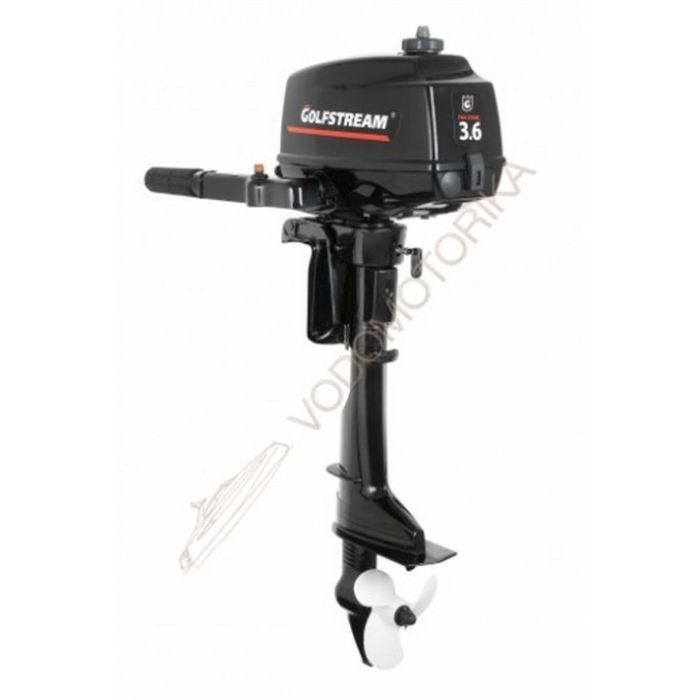 Лодочный мотор Golfstream T3.6BML 3.6 л.с. двухтактный