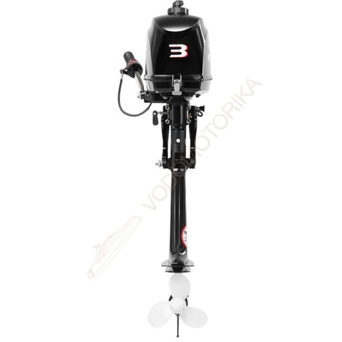 Лодочный мотор HIDEA HD3FHS 3 л.с. двухтактный